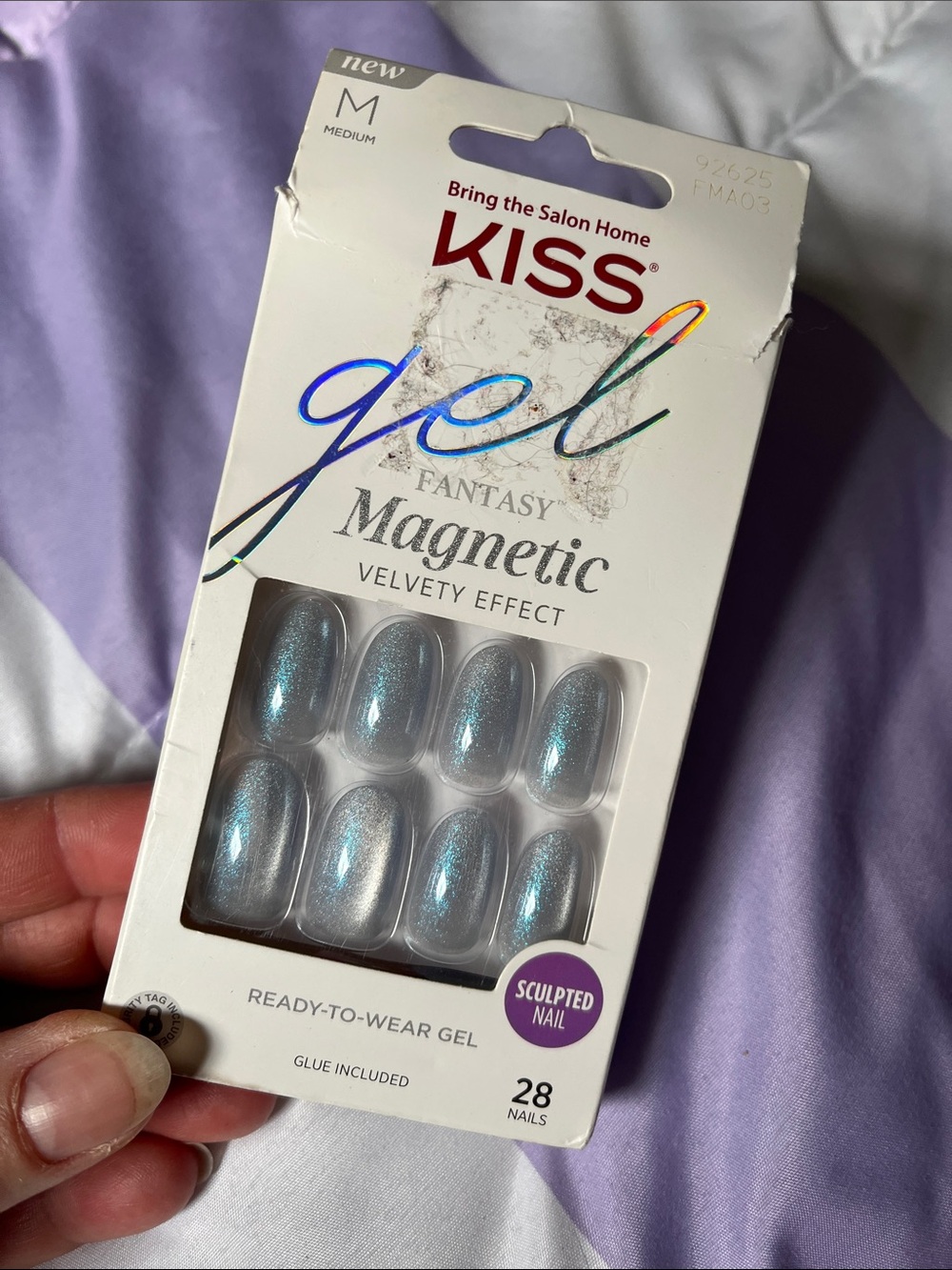 Kiss Gel Fantasy Magnetic Velvety Effect Nails